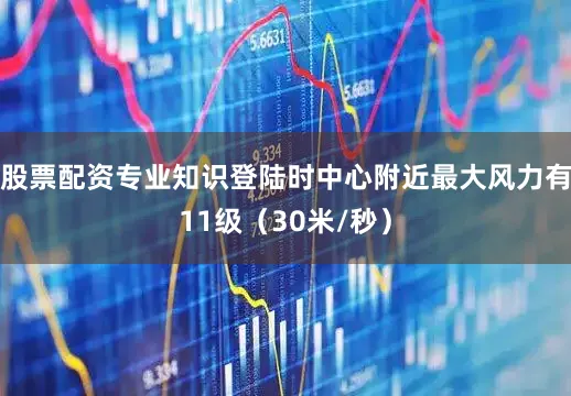 股票配资专业知识登陆时中心附近最大风力有11级（30米/秒）